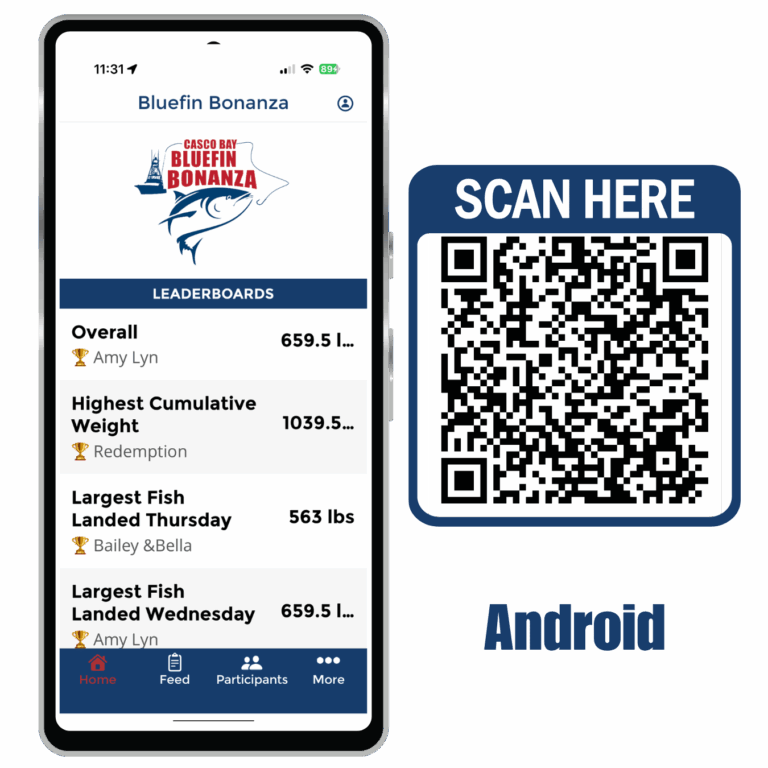 Casco Bay Bluefin Bonanza Android App QR Code